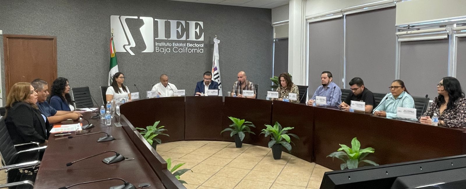 CELEBRA JUNTA GENERAL EJECUTIVA DEL IEEBC SU 9ª SESIÓN ORDINARIA