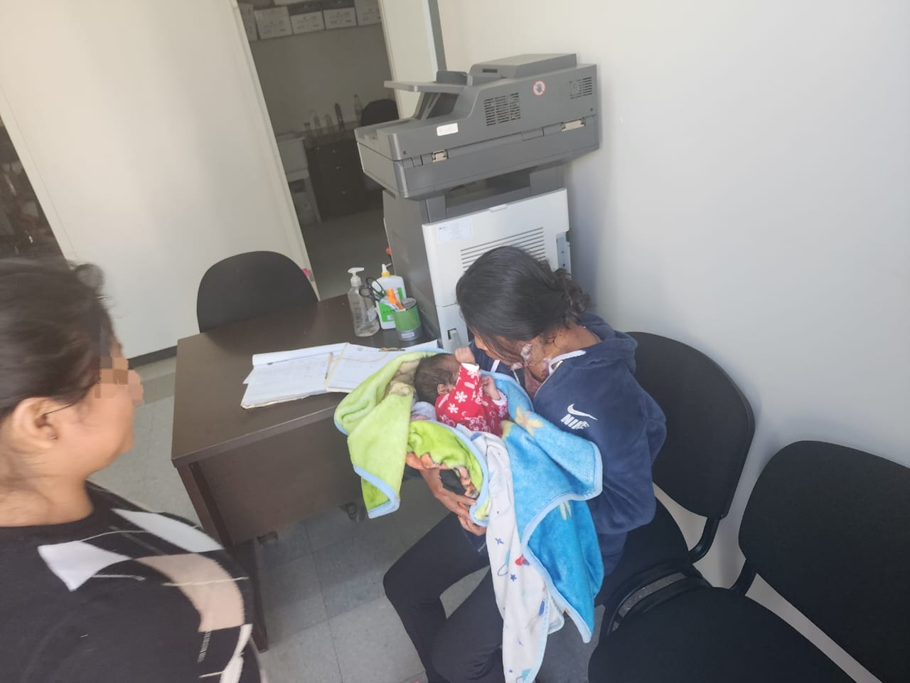 Bebé sustraído en San Quintín, fue recuperado por la FGE