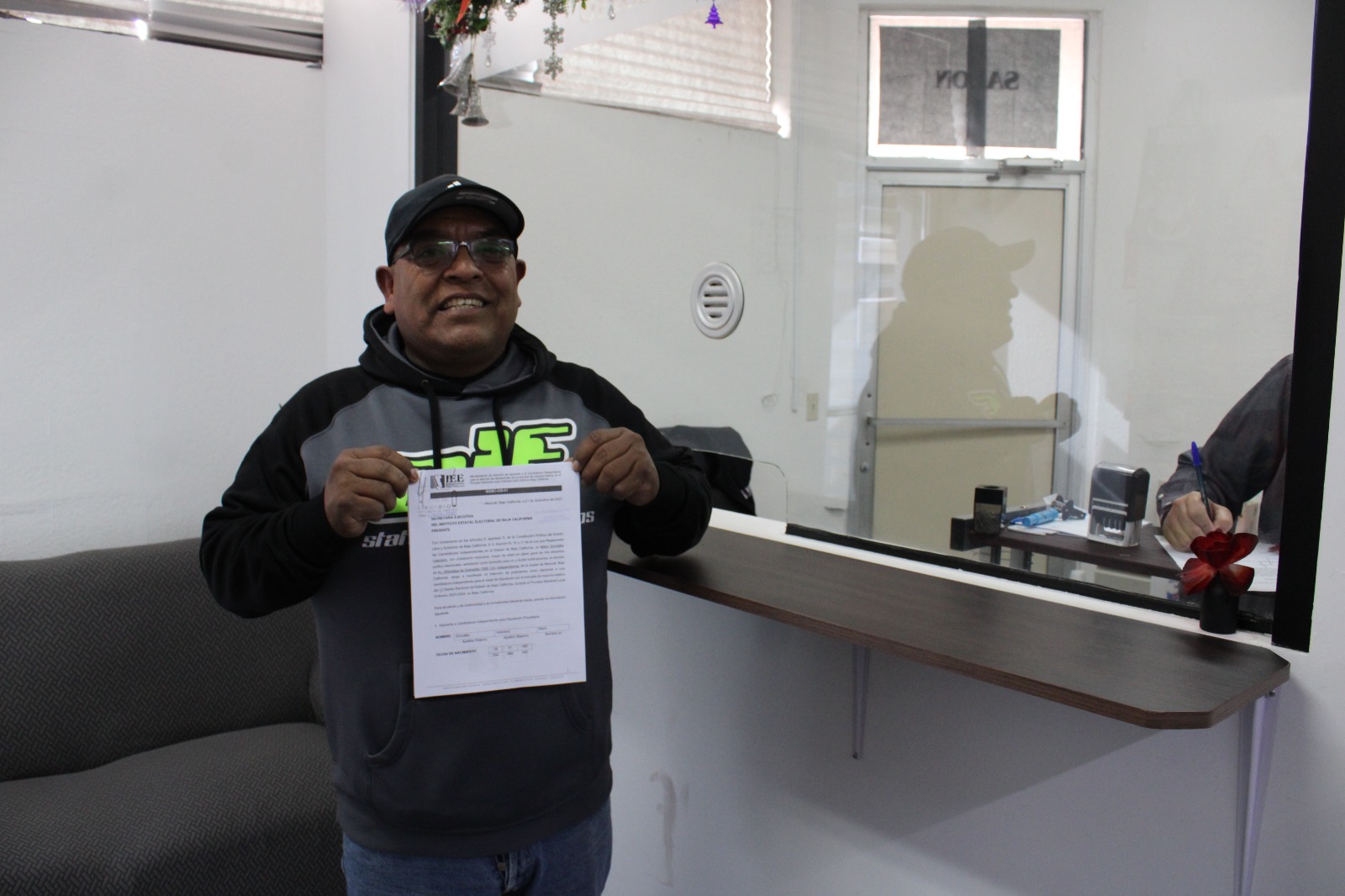 Se registra aspirante a candidato independiente a Diputación de San Quintín