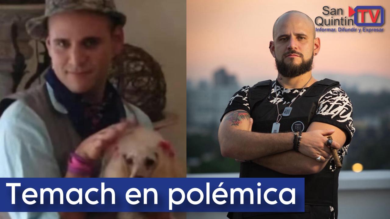 El influencer Temach está en polémica por fotos