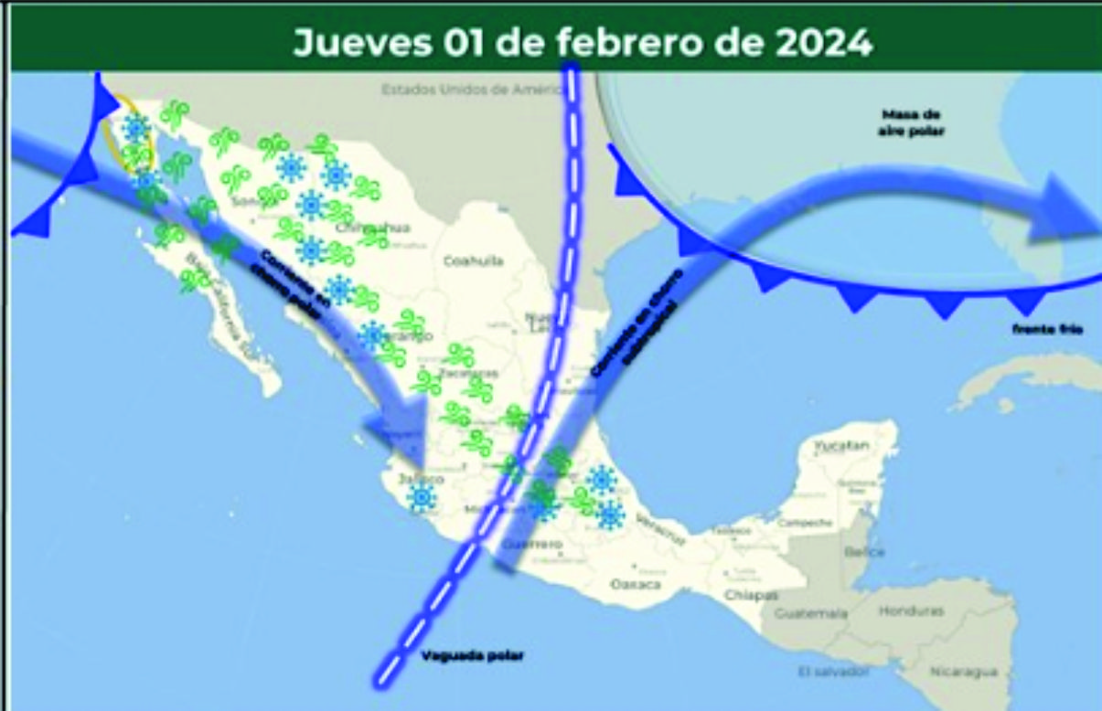 ¡Habrá lluvias en Baja California para el jueves y viernes, hay que tomar precauciones!