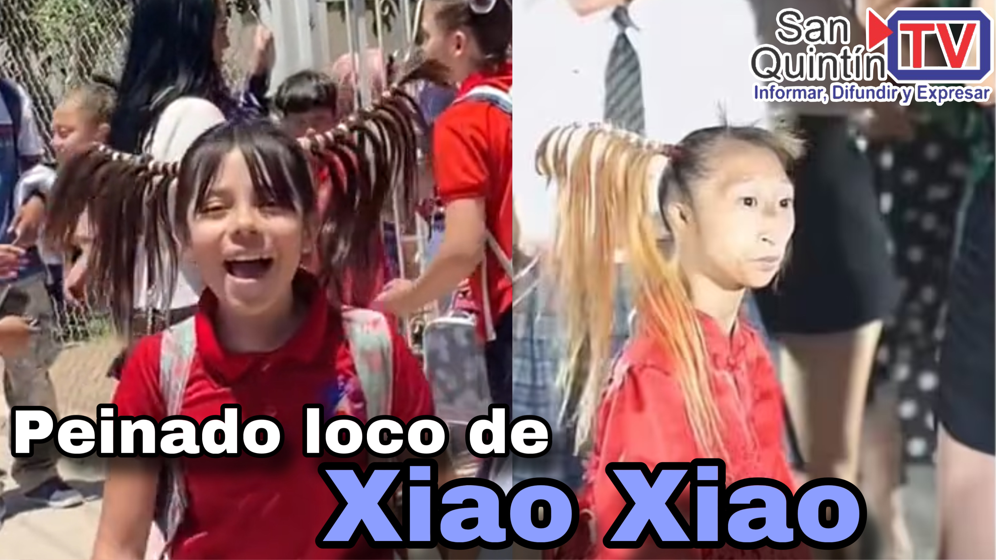 Peinado loco del Día del niño se vuelve popular