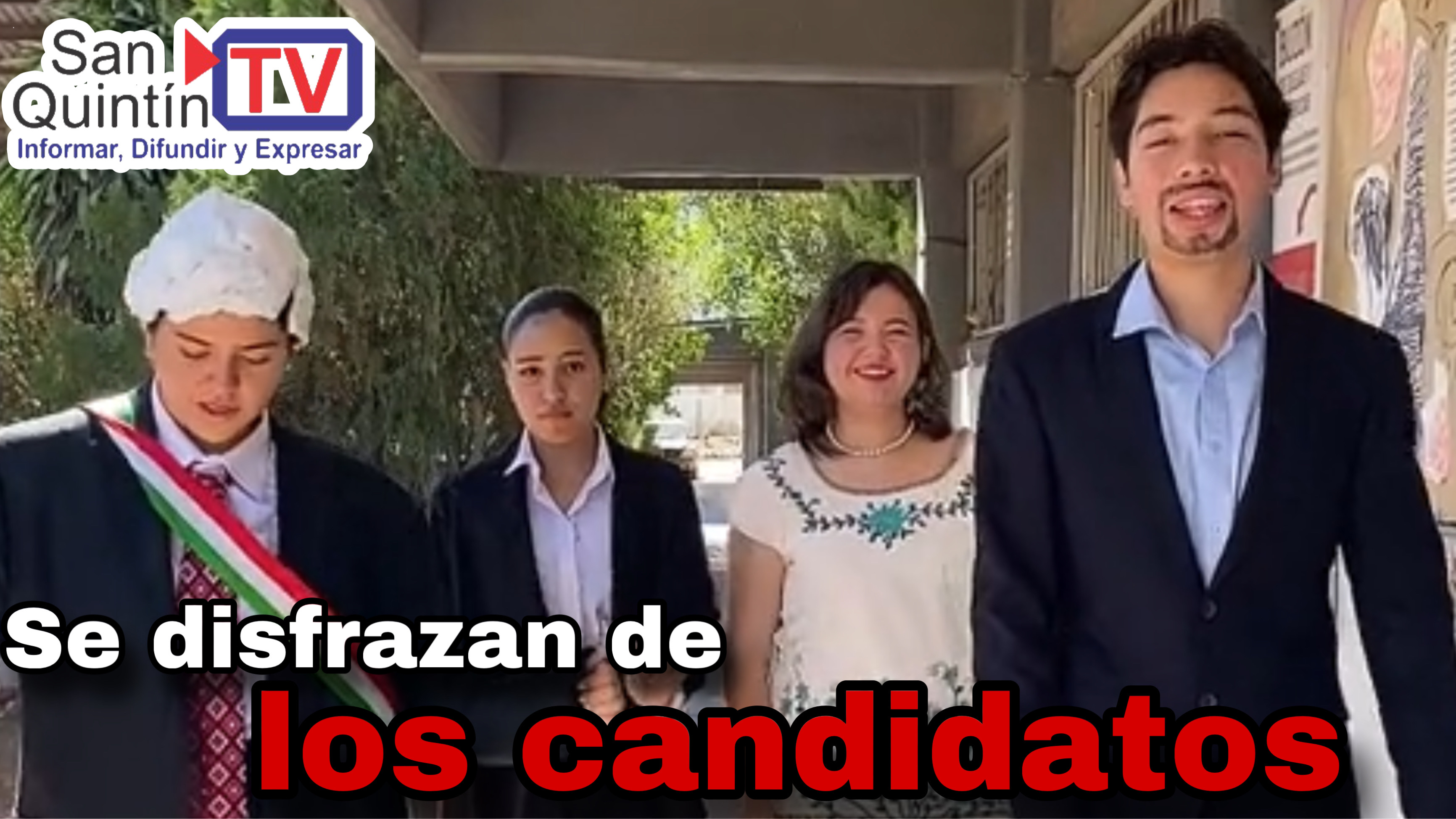 LO MÁS VIRAL: Jóvenes de disfrazan de AMLO, Claudia, Xóchitl y Máynez