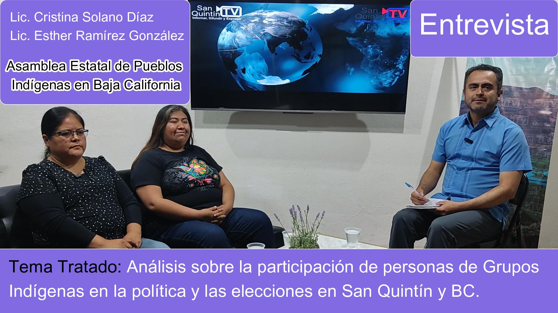 Análisis sobre la participación de personas de Grupos Indígenas en la política y las elecciones