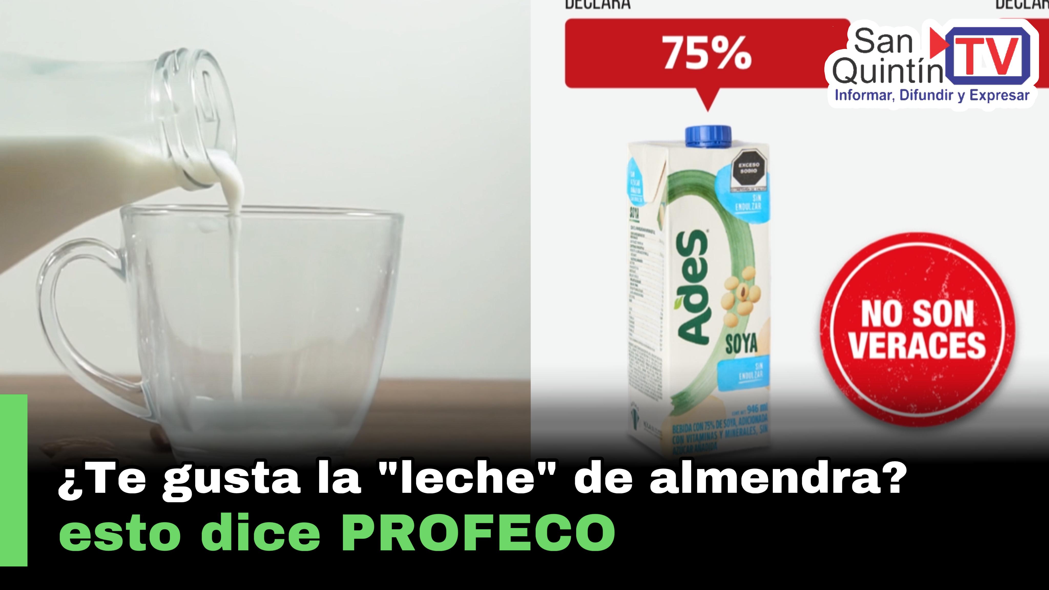¿Te gusta la Leche de almendras?