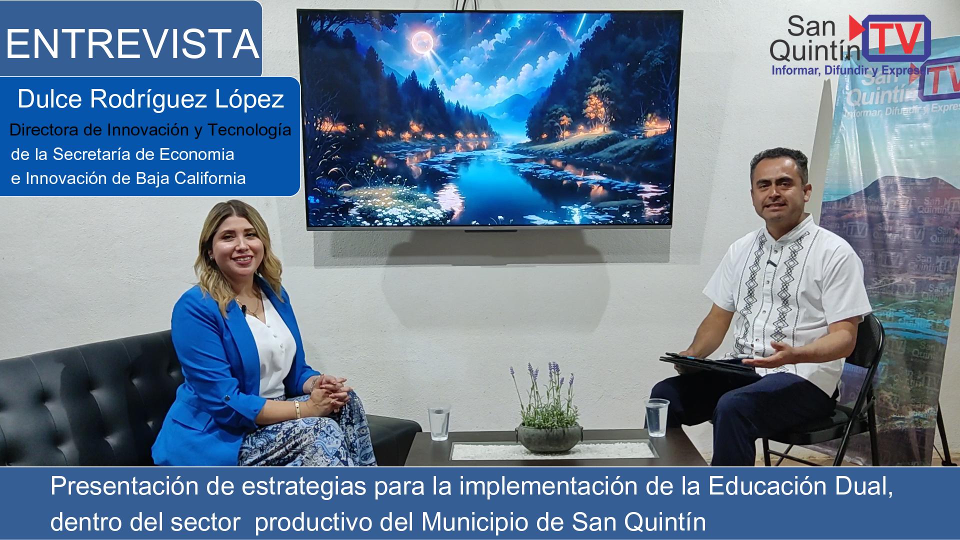 Video Entrevista con Dulce Rodriguez Lopez, Directora en la Secretaría de Economia e Innovación
