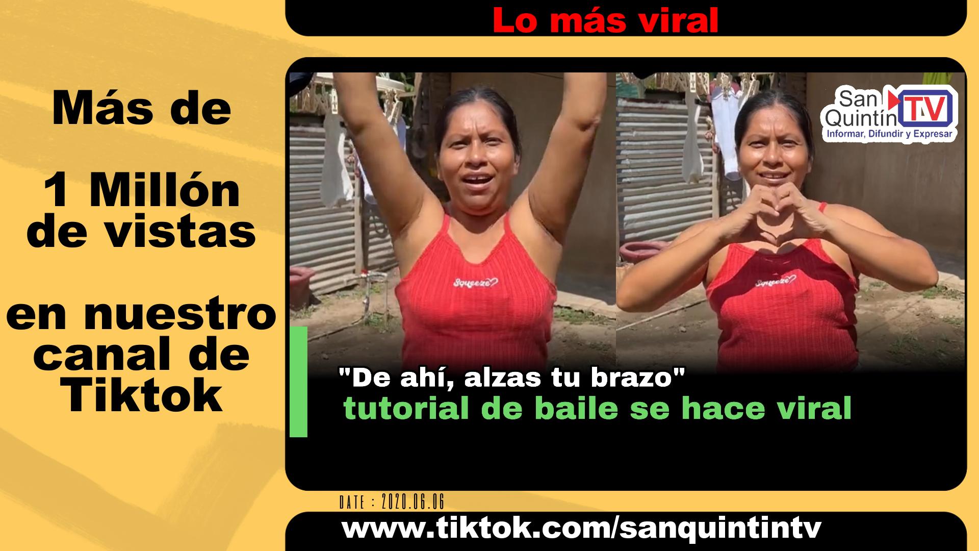 Más de 1 millón de vistas en nuestro canal de Tiktok