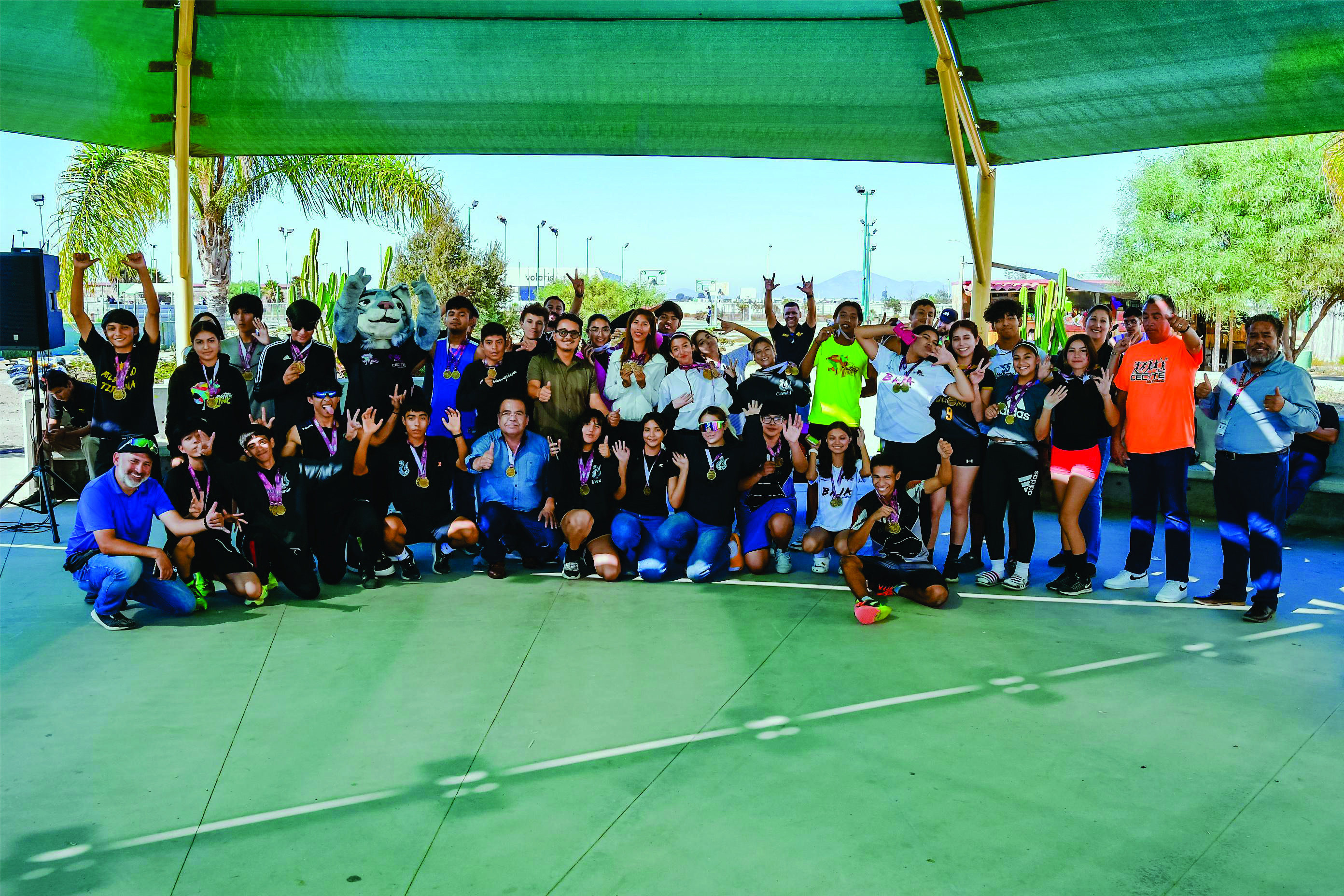 Estudiantes de CECYTE’s BC., compitieron en encuentro estatal de atletismo