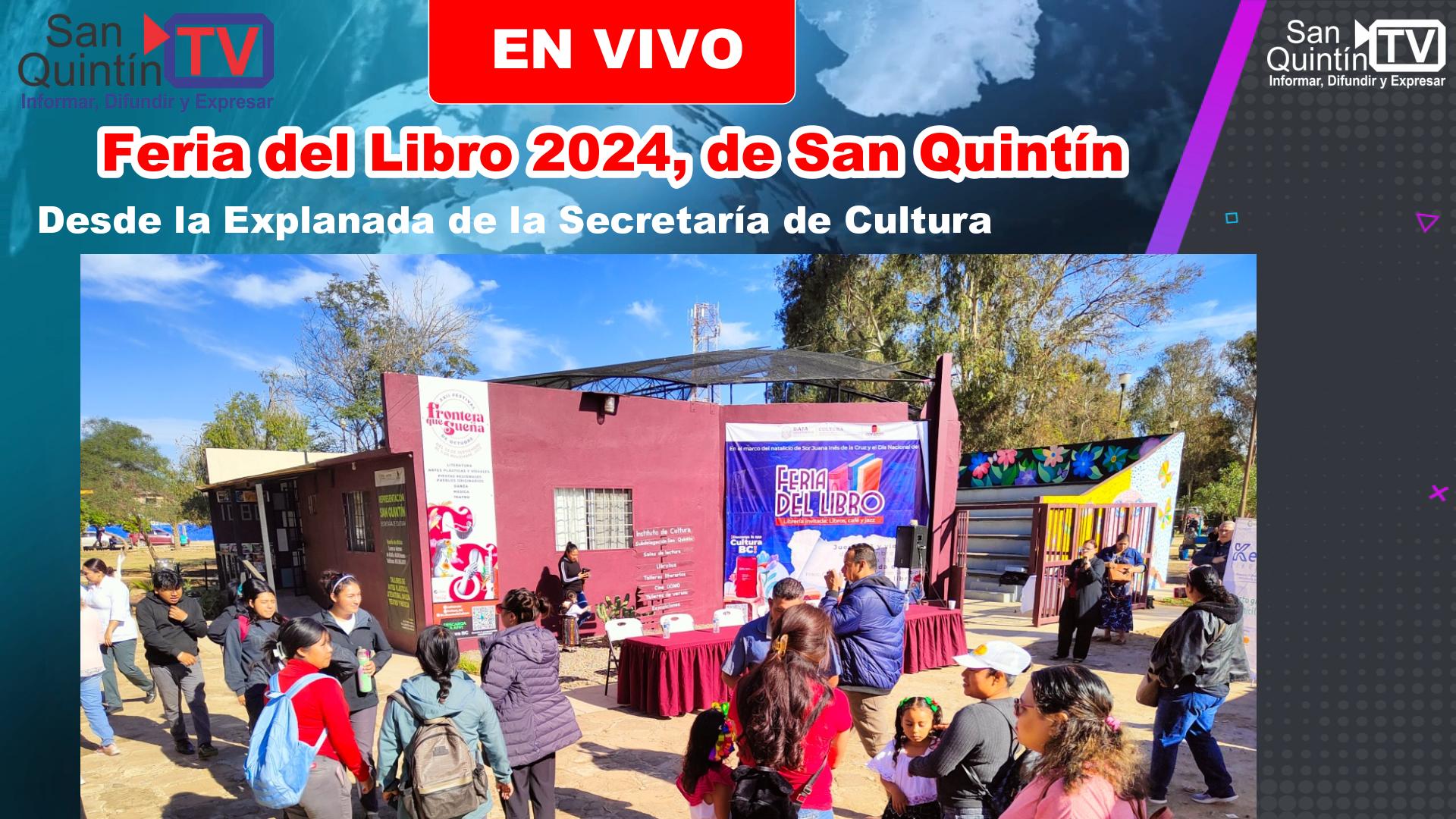 Feria del Libro 2024 de San Quintín