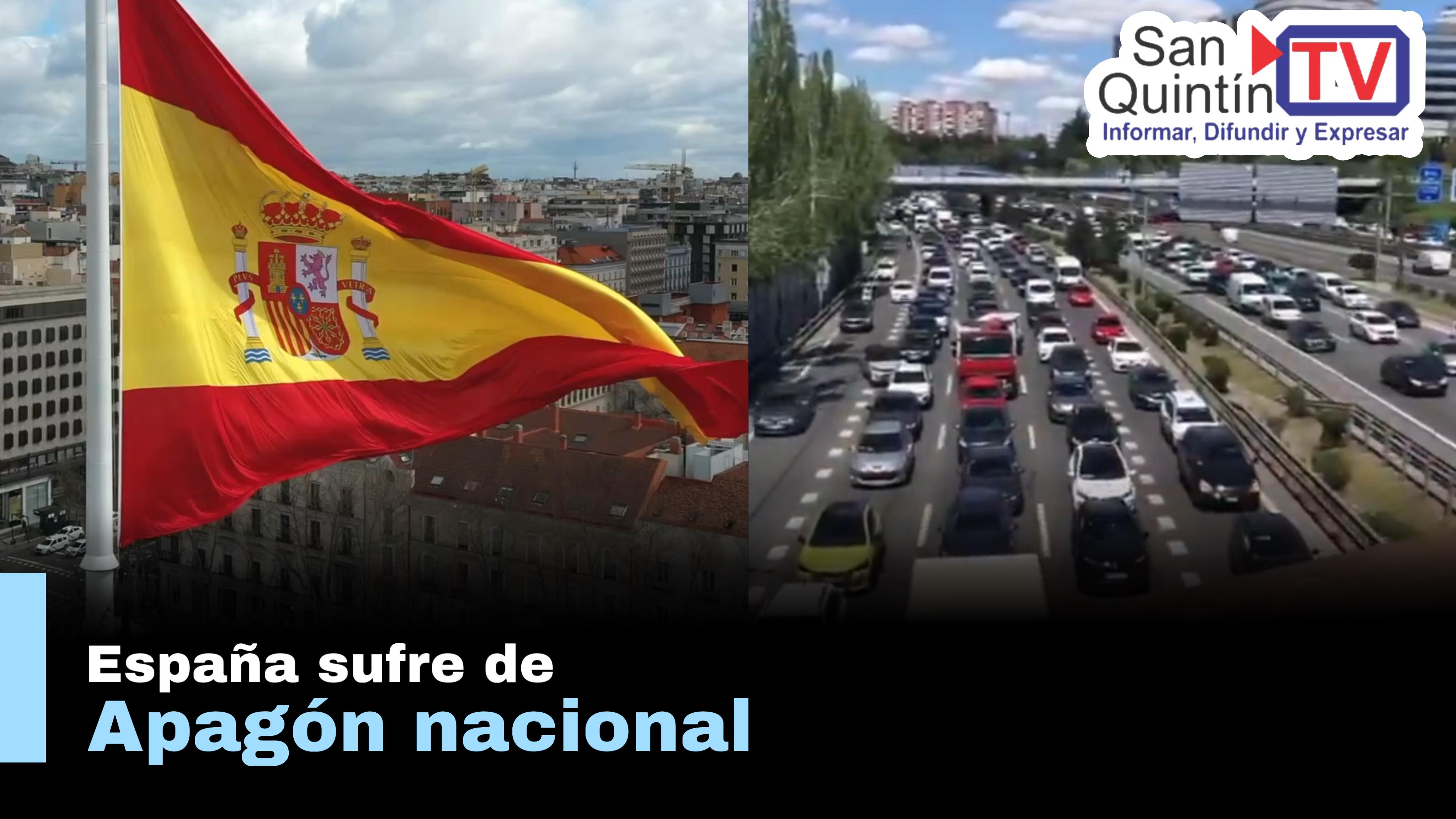 Apagón histórico paraliza España y parte de Europa