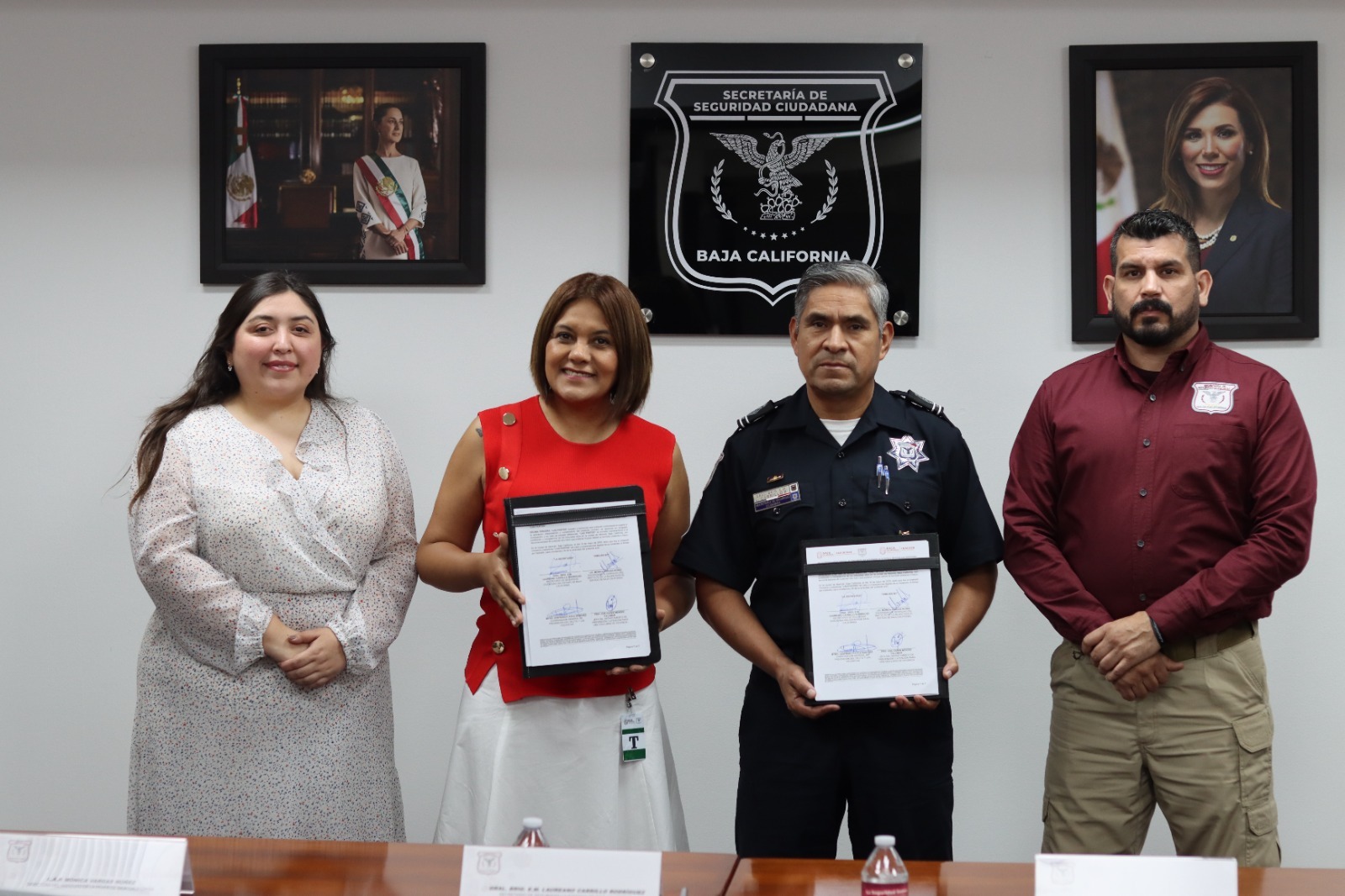 Baja California refuerza la protección a mujeres y menores con alianza estratégica entre SSCBC e INMUJER