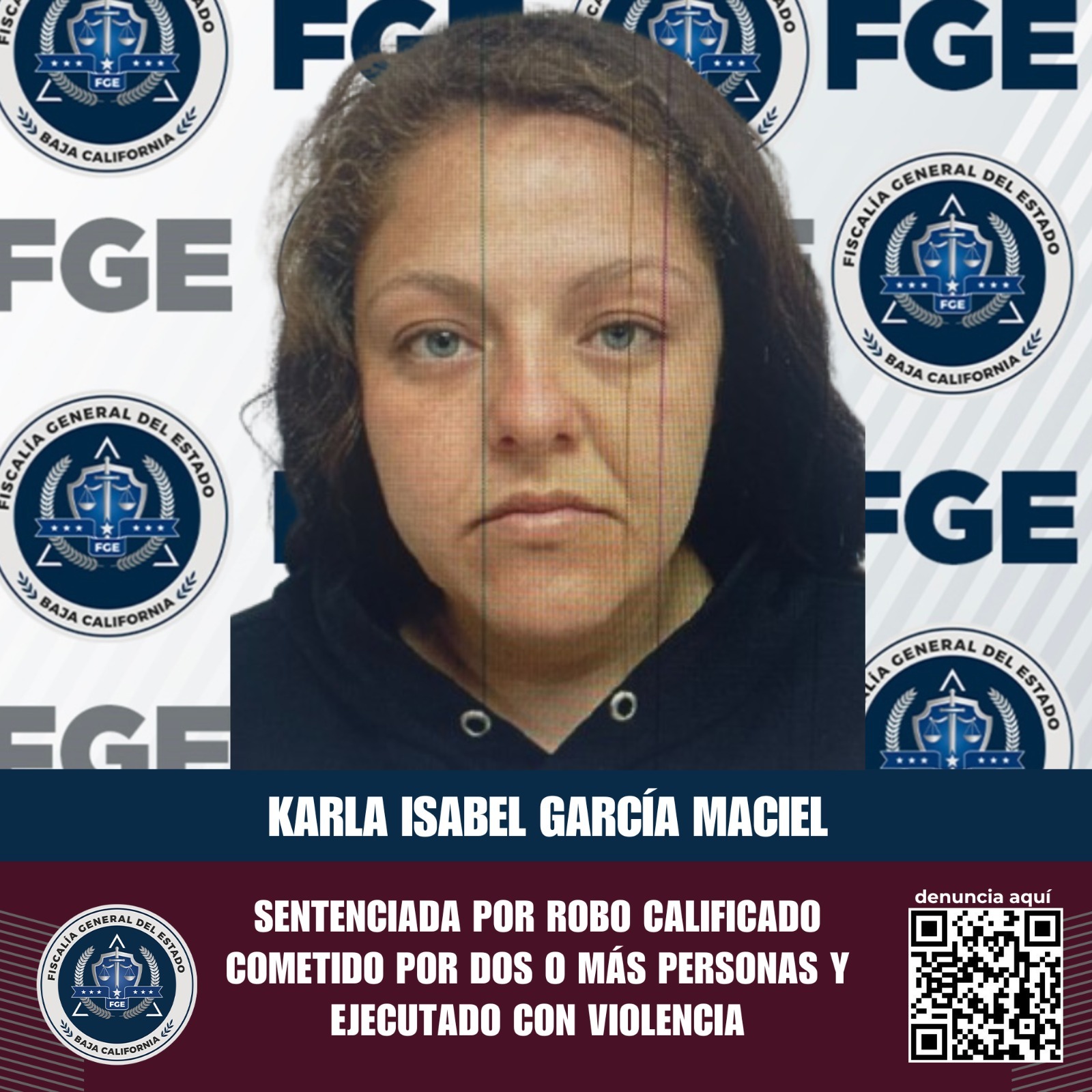 ¡Caen los del cuchillo! Mujer sentenciada a 4 años por violento atraco en San Quintín