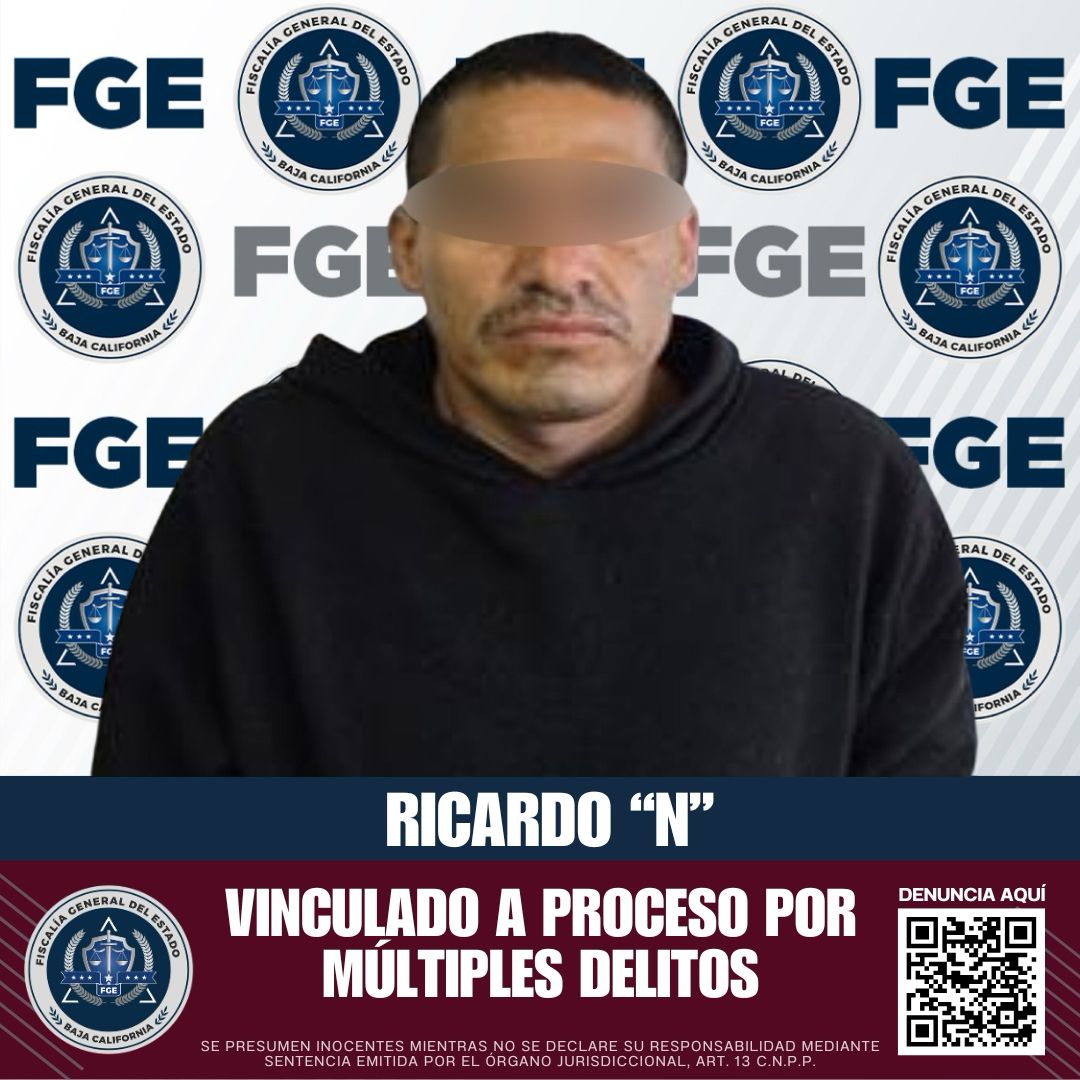 ¡Cae presunto ladrón reincidente en Ensenada! Lo acusan de vender carro robado y de saquear una casa