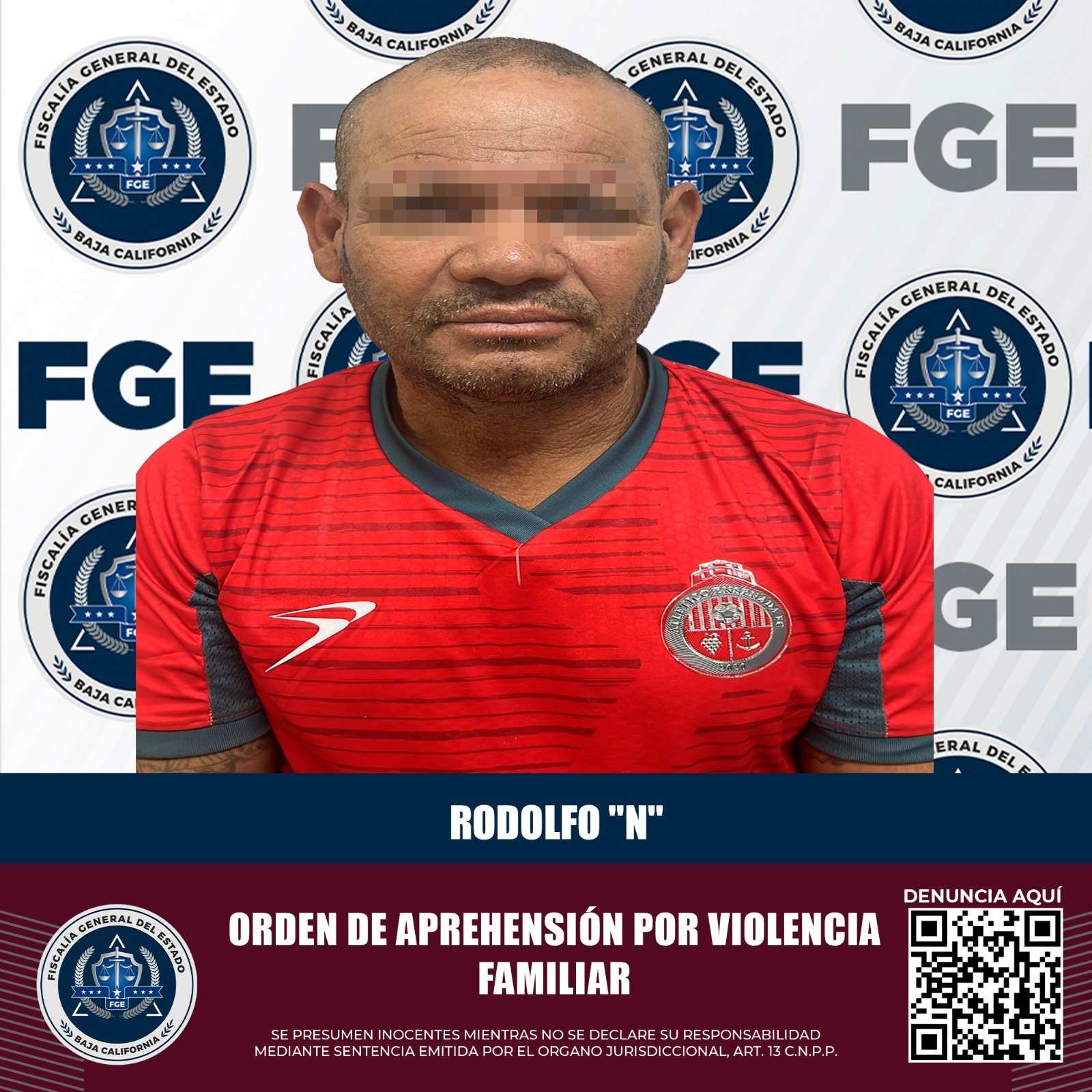 ¡Cayó! Detienen a sujeto acusado de golpear a una mujer en San Quintín