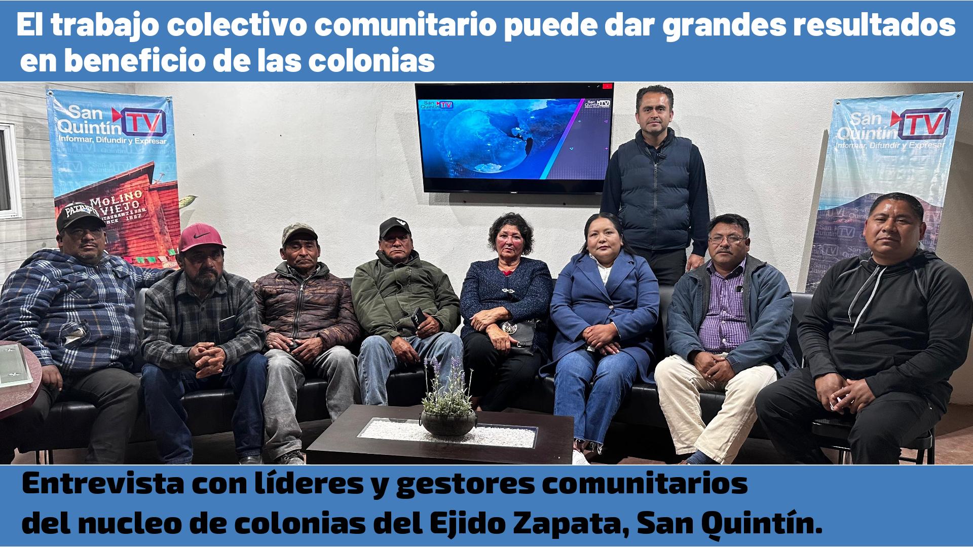 El trabajo colectivo comunitario puede dar grandes resultados en beneficios de las colonias