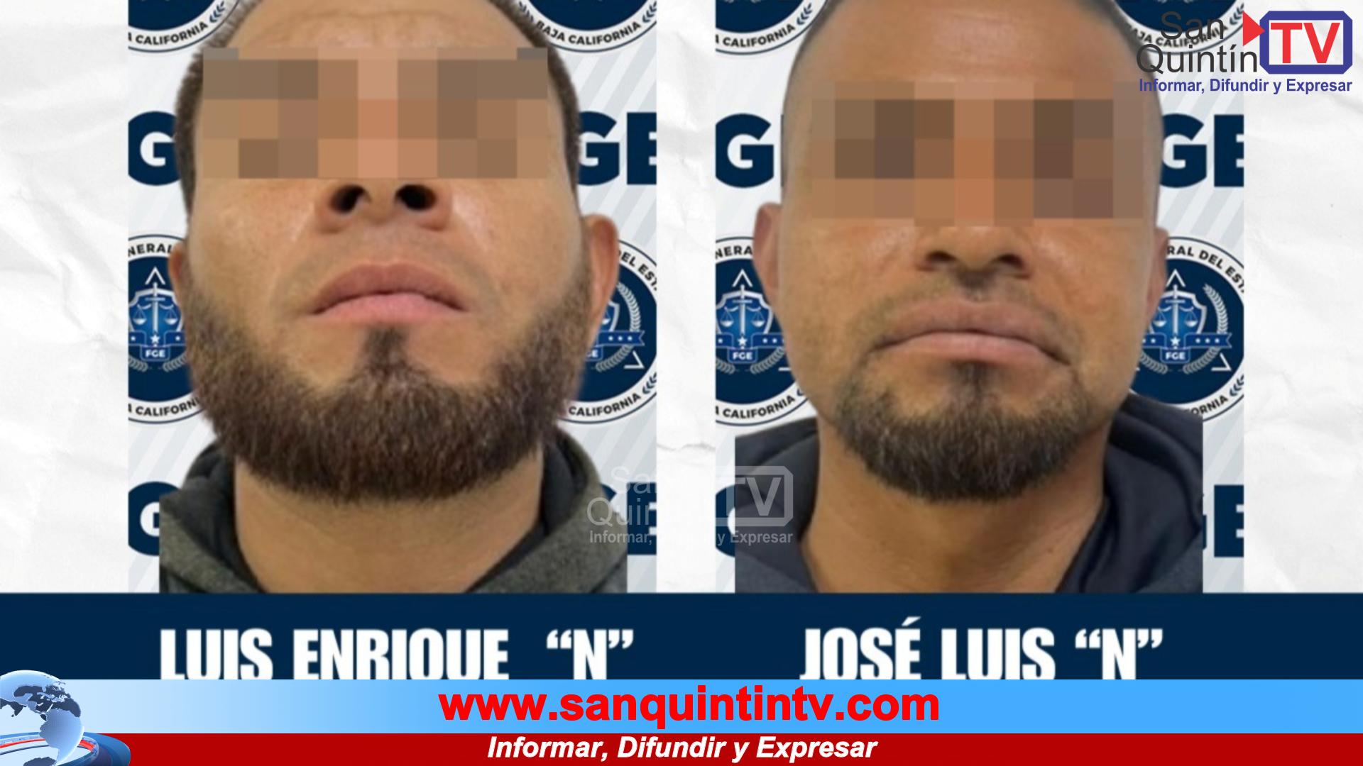 Caen dos hombres por violento robo en San Quintín; juez les dicta prisión preventiva