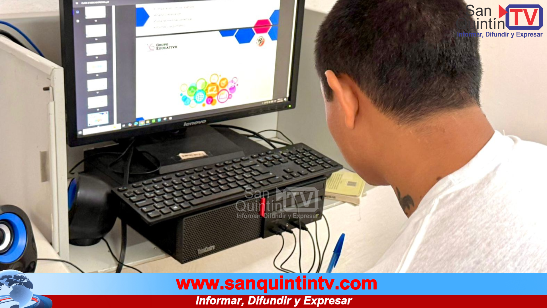 Un nuevo comienzo: joven interno de Mexicali inicia estudios universitarios