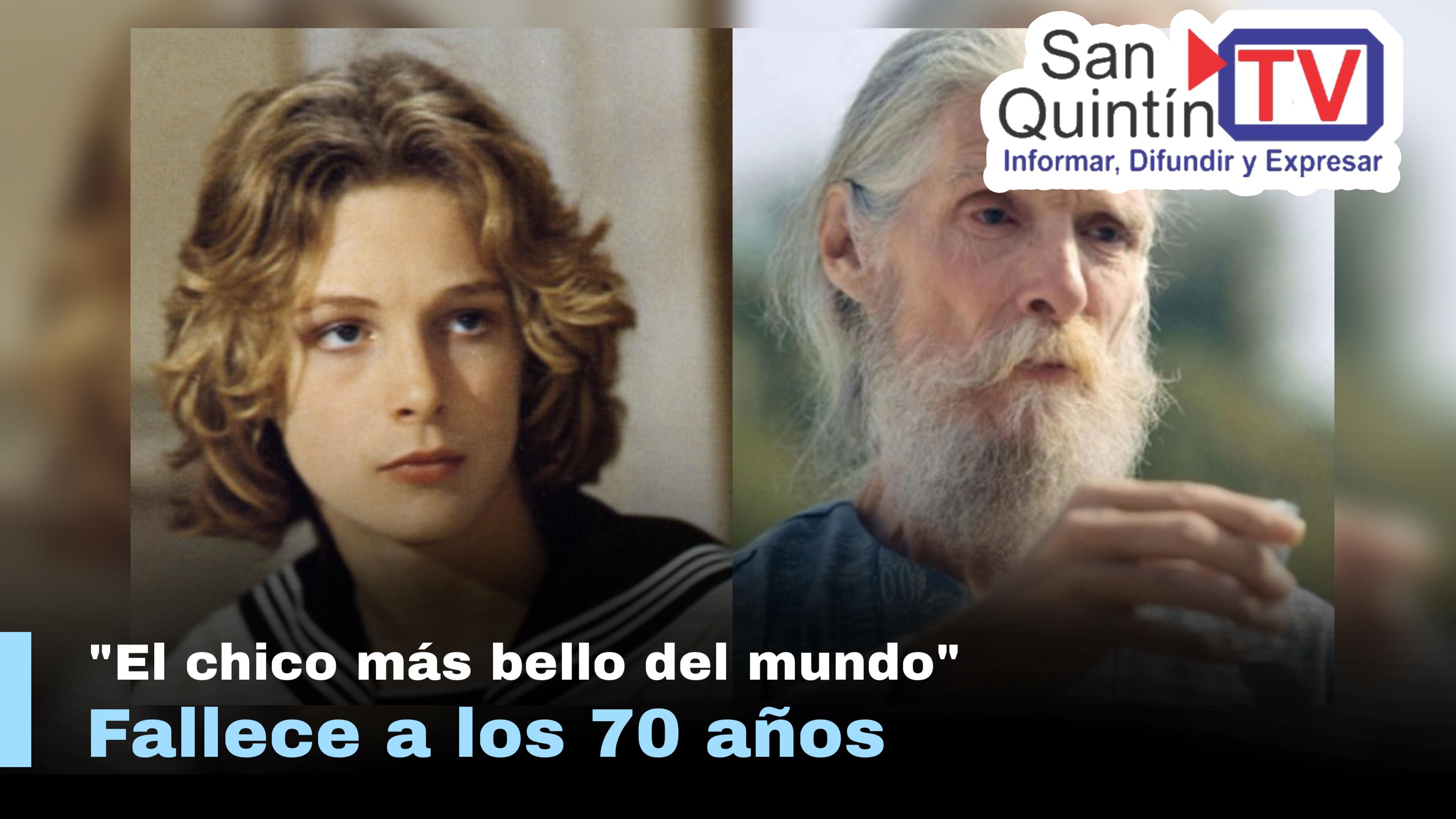 Fallece Björn Andrésen, “el chico más hermoso del mundo”