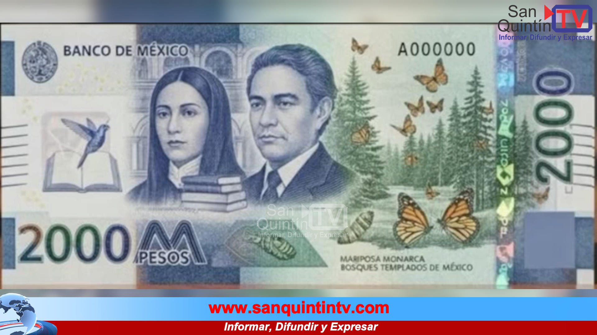 ¿Nuevo Billete de 2 mil pesos?