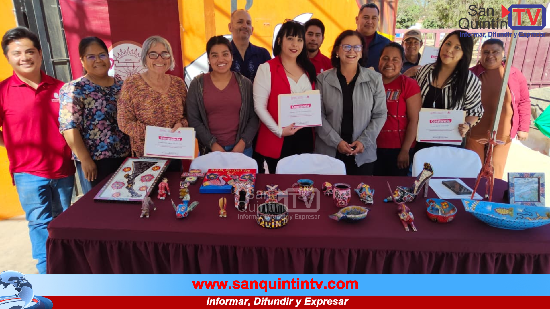 Premian a talentos que transforman vidas: Cultura de Baja California impulsa proyectos artísticos en San Quintín