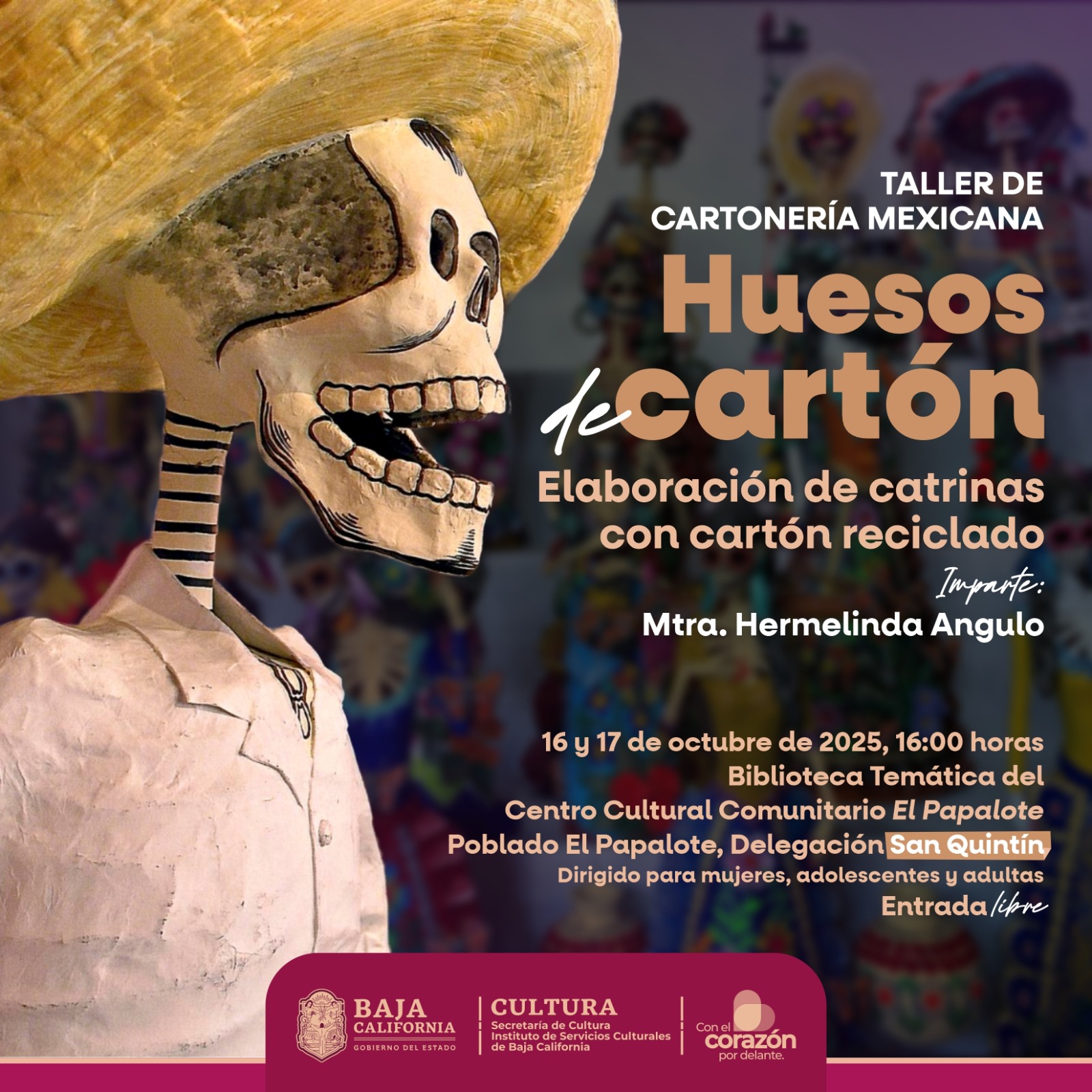 San Quintín celebra el arte y las tradiciones con talleres y exposición de talento local