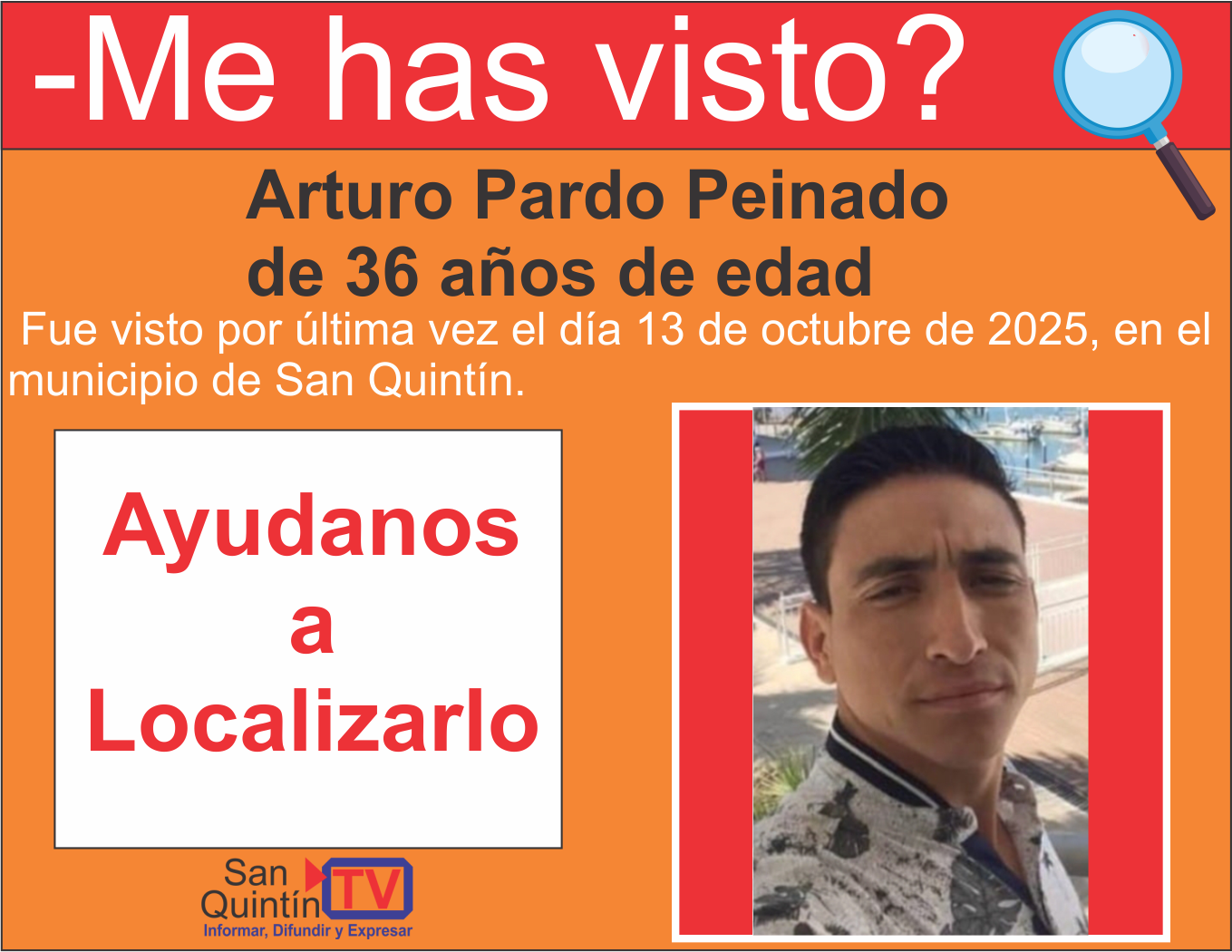 ¿Has visto a Arturo Pardo Peinado?