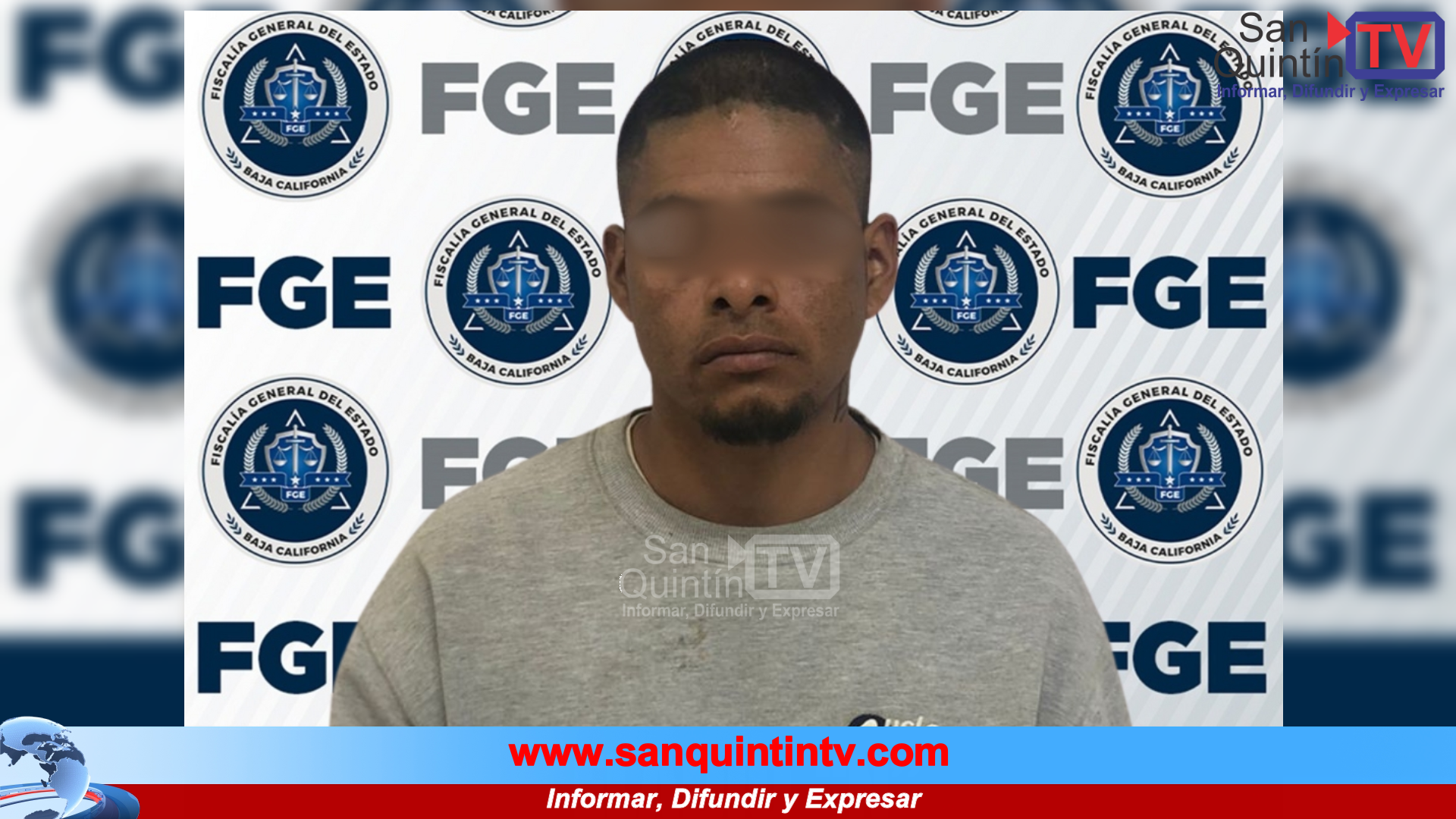 Vinculan a proceso a hombre acusado de atacar con una piedra y fracturar a su víctima en San Quintín