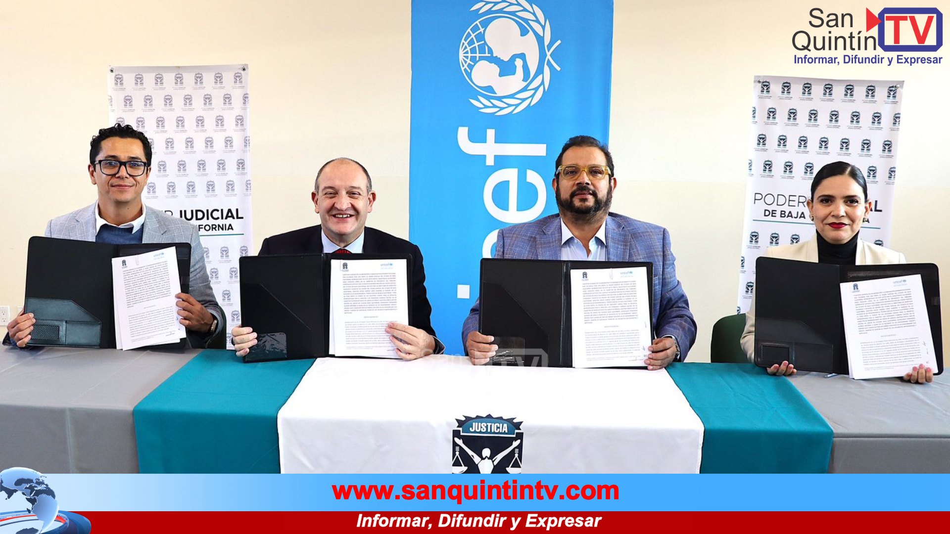 Poder Judicial de Baja California y UNICEF sellan alianza histórica para proteger a la niñez