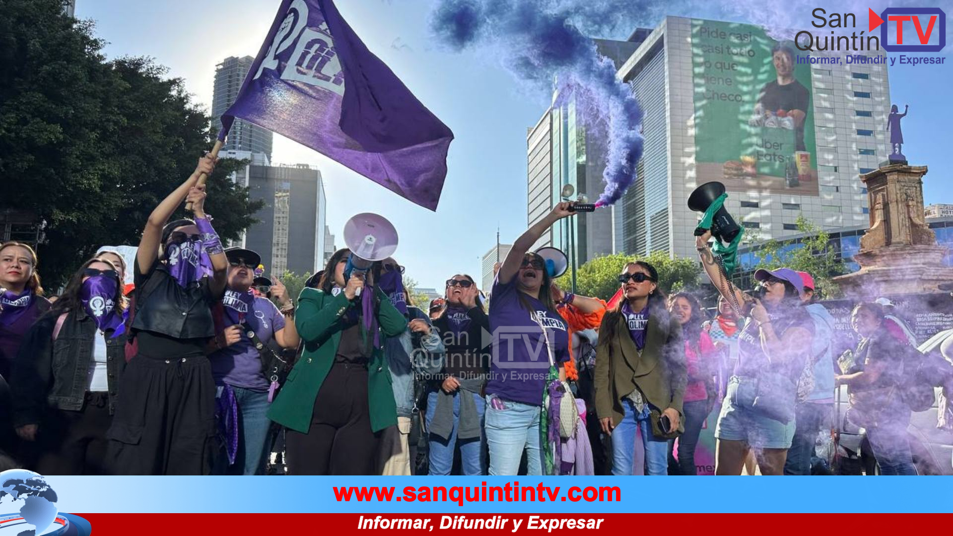 México tiñe sus calles de protesta: miles de mujeres marchan este 25N contra la violencia, mientras el Zócalo amanece blindado