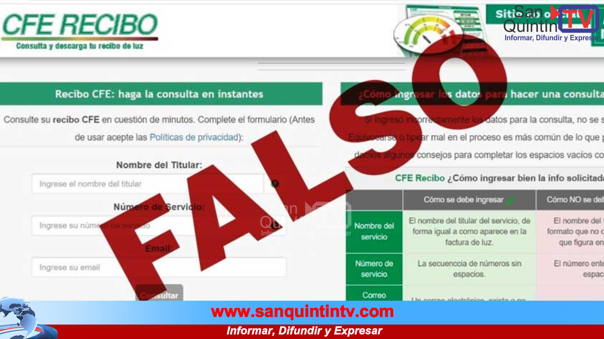 CFE advierte por nueva ola de extorsiones: falsos avisos, supuestos operativos y amenazas de multas hasta por 20 mil pesos