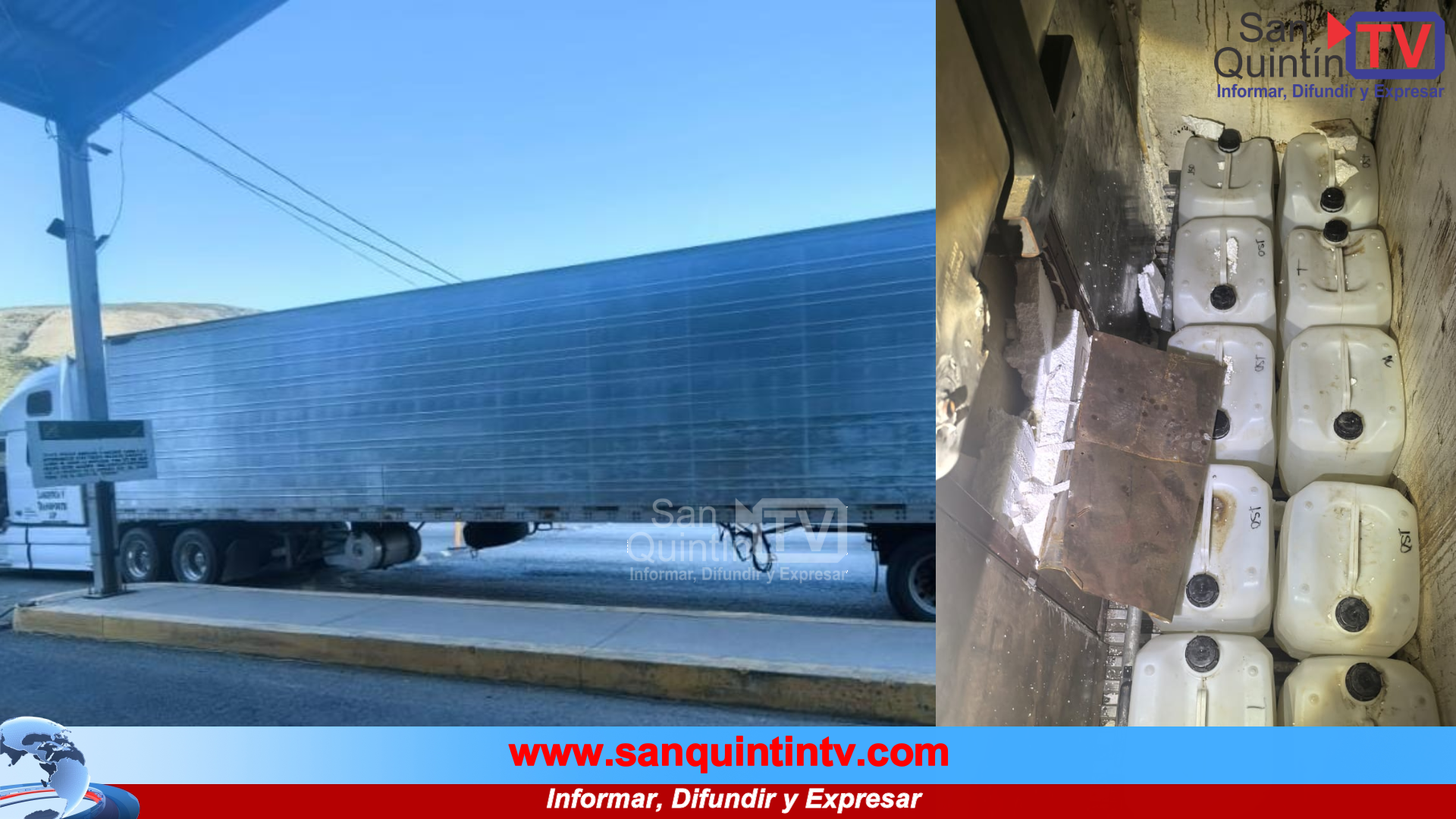 Cae millonario cargamento de metanfetamina en operativo en la revisión militar de Ensenada