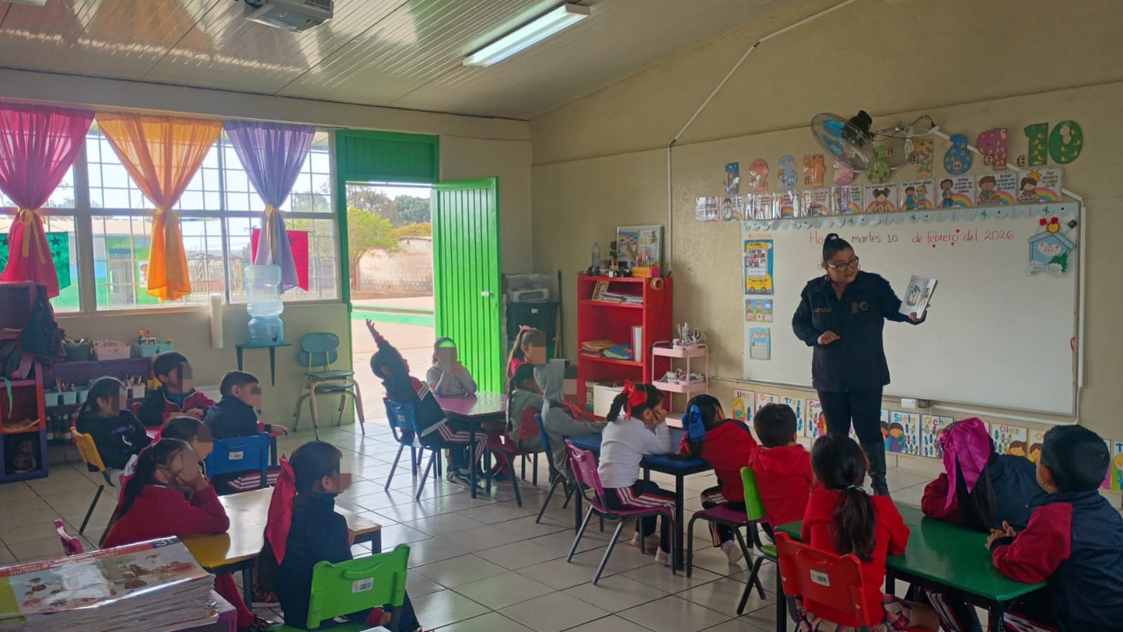 Semillas de lectura florecen en Leandro Valle