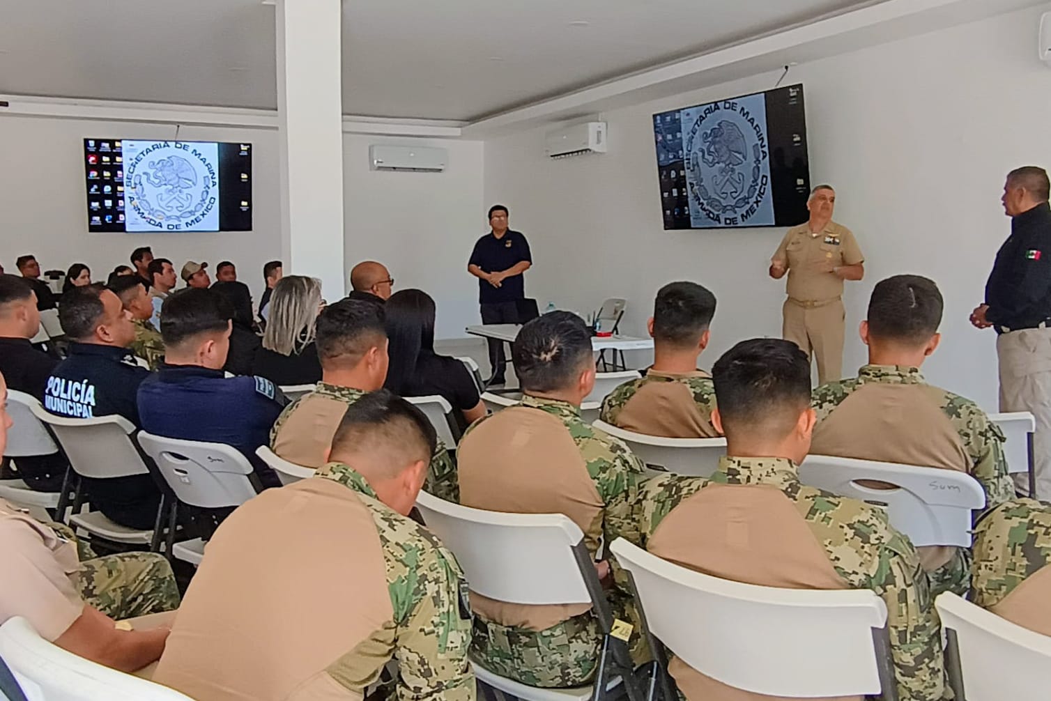 Refuerzan preparación de cuerpos de emergencia en San Felipe