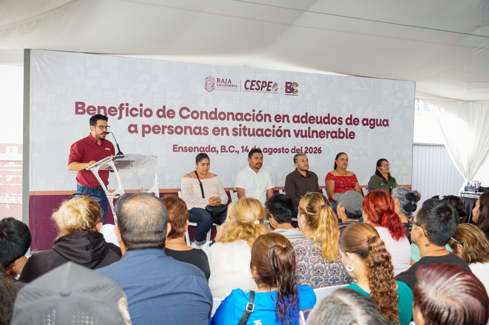Cien familias de Ensenada saldan sus adeudos de agua mediante decreto de condonación