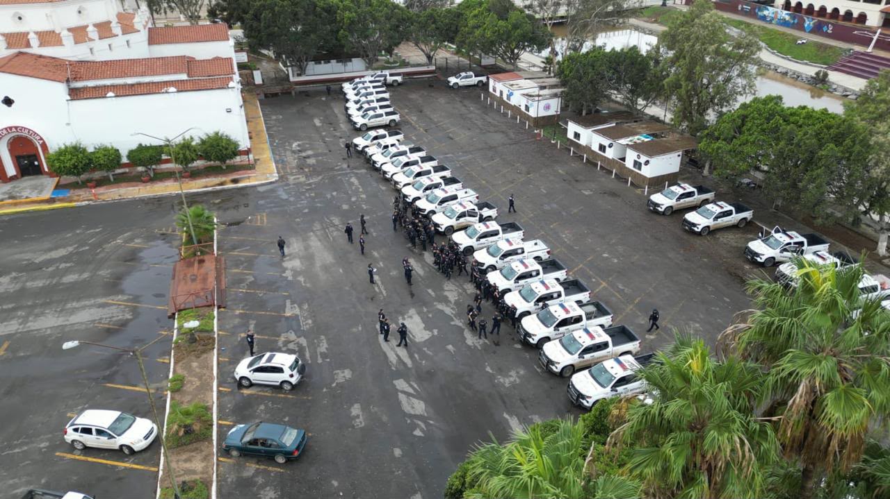 Refuerzan seguridad en zonas afectadas por lluvias en Baja California